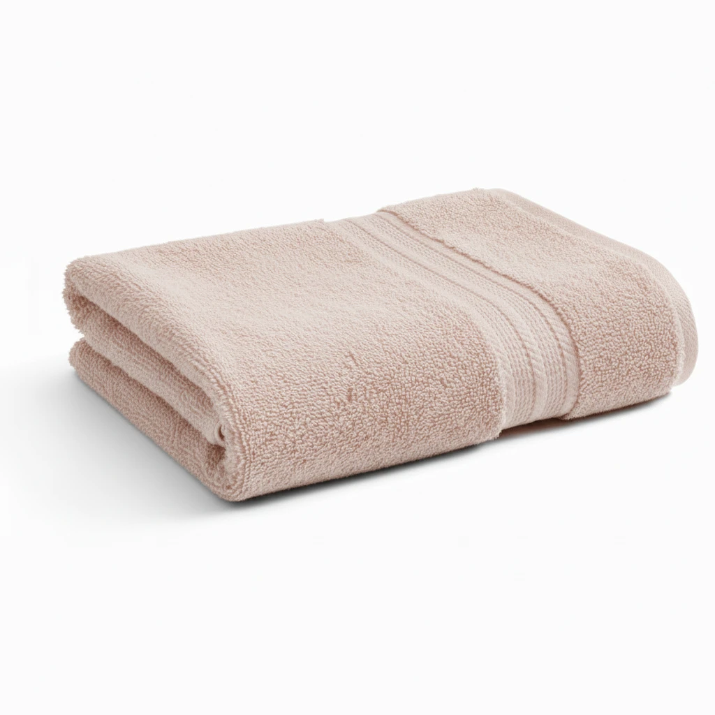 Blush Pink Bath Towel 100% Cotton Ultra-Soft, Highly Absorbent & Quick Dry Home Terry