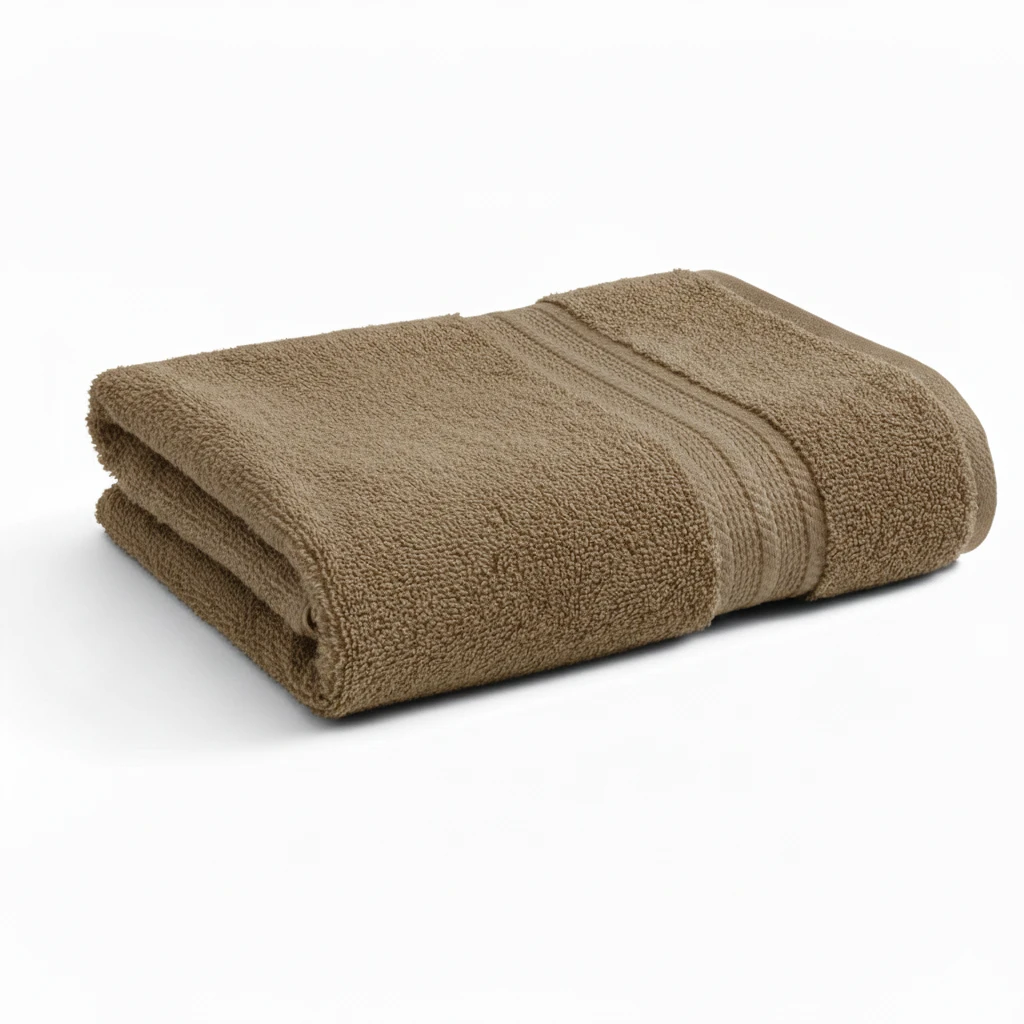 Olive Brown Bath Towel 100% Cotton Ultra-Soft, Highly Absorbent & Quick Dry Home Terry