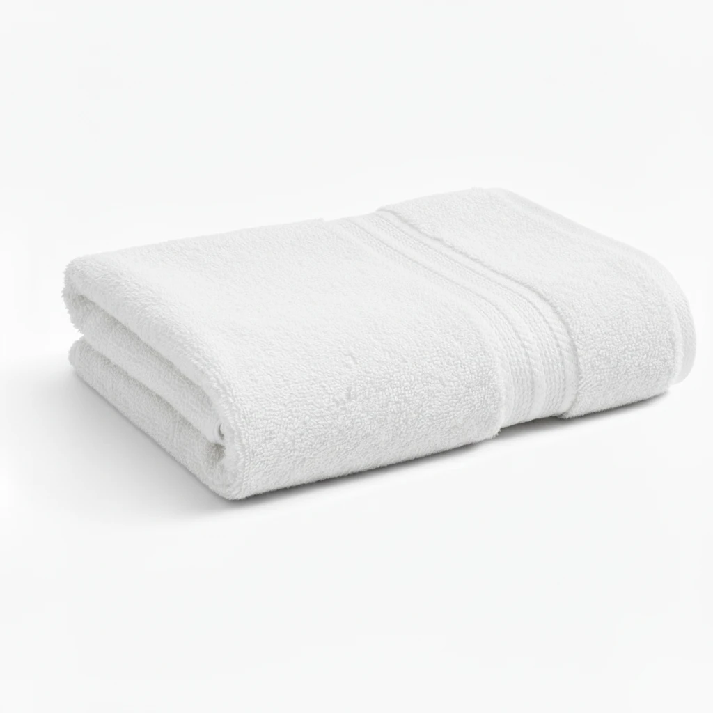 White Bath Towel 100% Cotton Ultra-Soft, Highly Absorbent & Quick Dry Home Terry