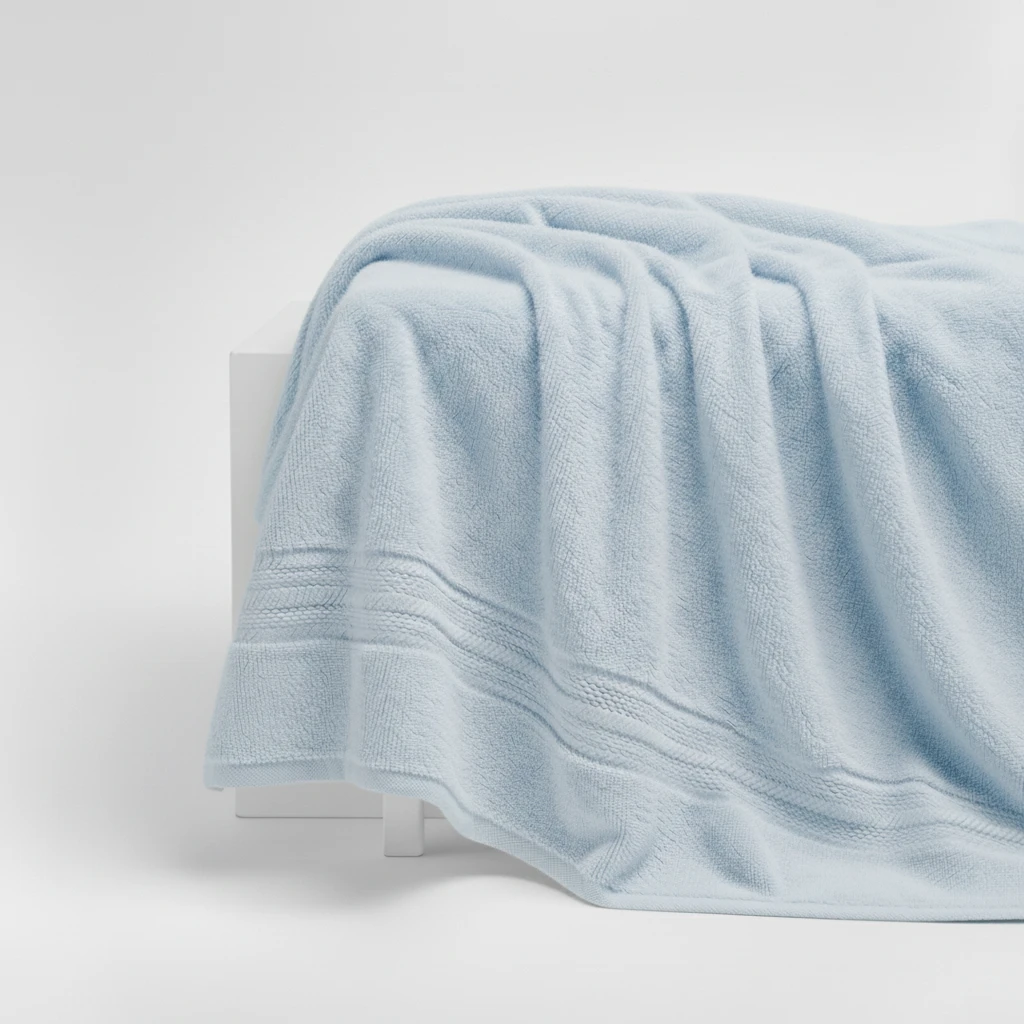 Light Blue Bathsheet Towel 100% Cotton Ultra-Soft, Highly Absorbent & Quick Dry Home Terry