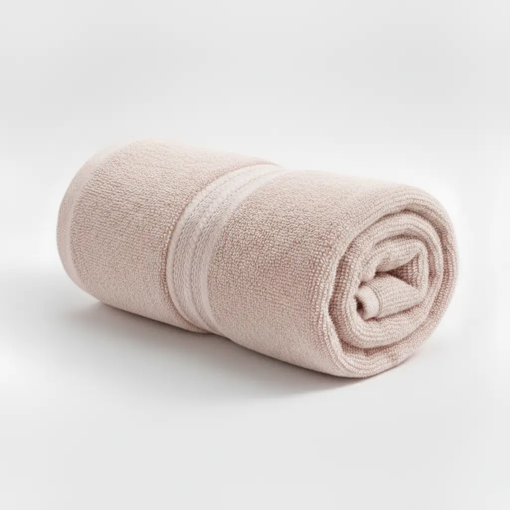 Blush Pink Face Towel 100% Cotton Ultra-Soft, Highly Absorbent & Quick Dry Home Terry