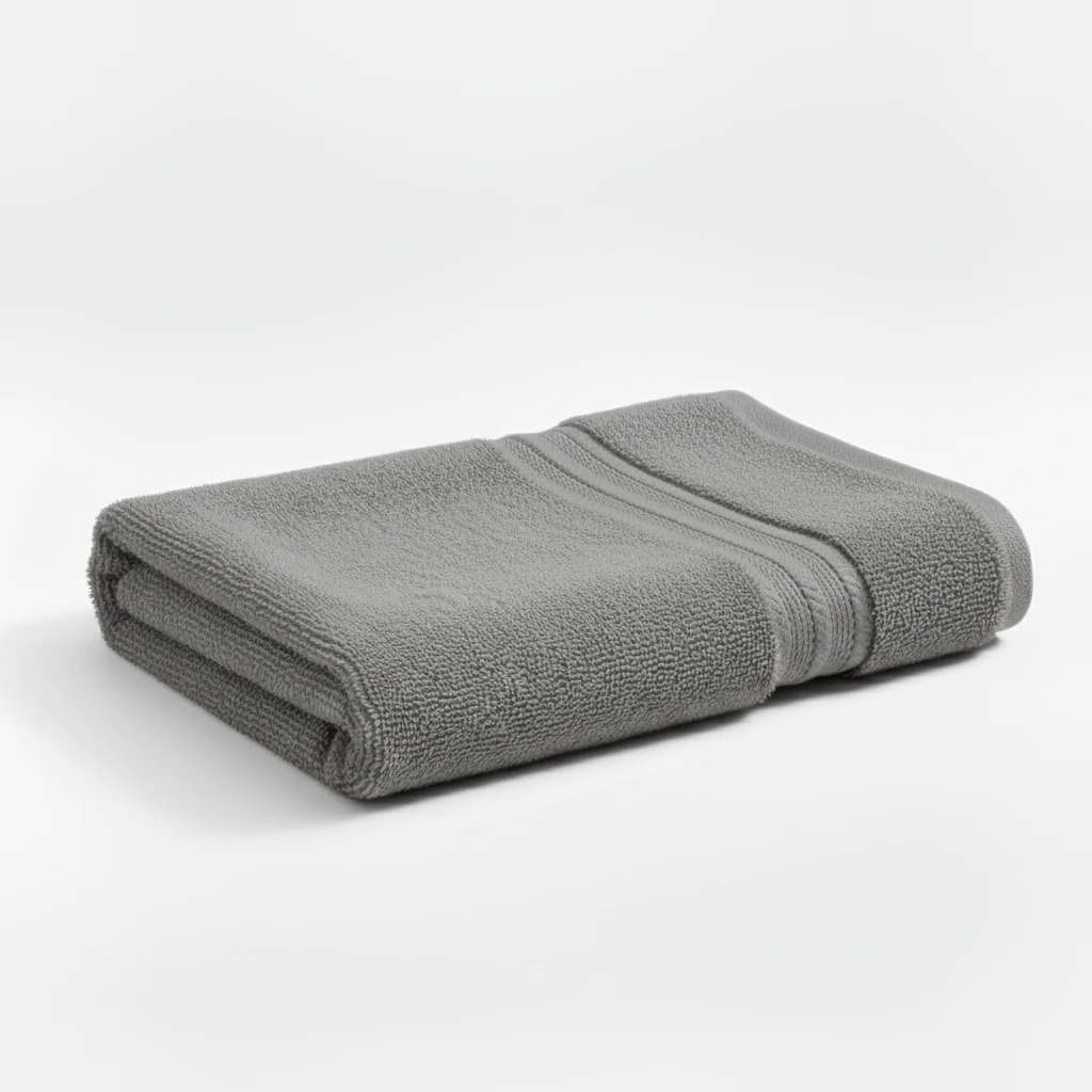 Dark Grey Hand Towel 100% Cotton Ultra-Soft, Highly Absorbent & Quick Dry Home Terry